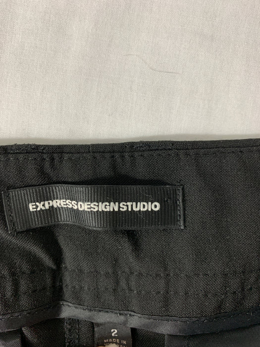 Express Design Studio Capri Dress Pants Size 2
