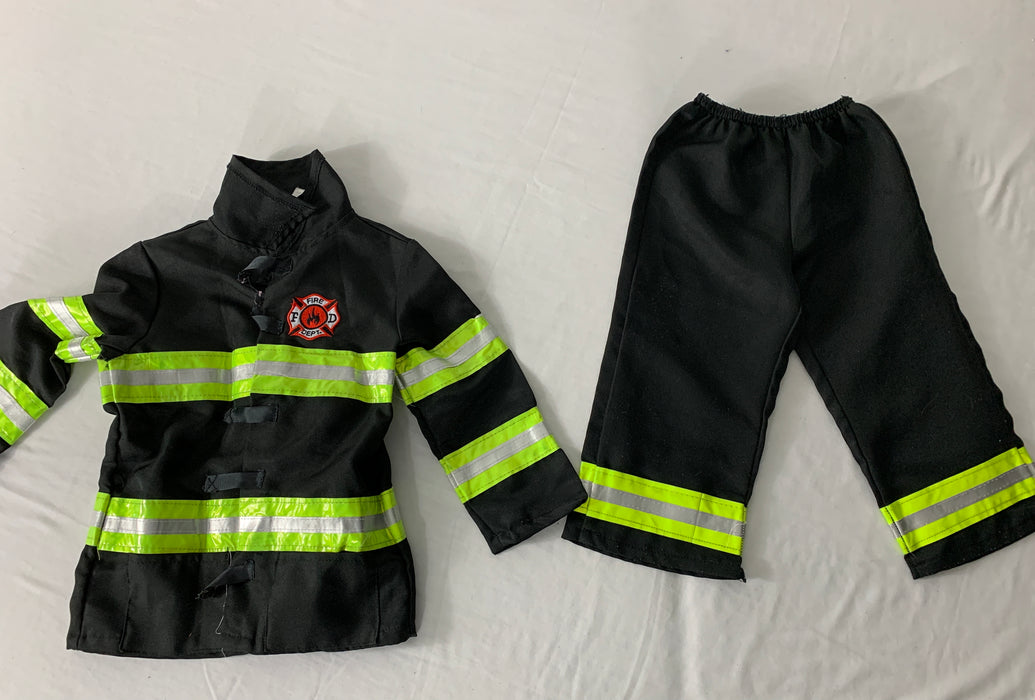 Fireman Costume Size 3/4T