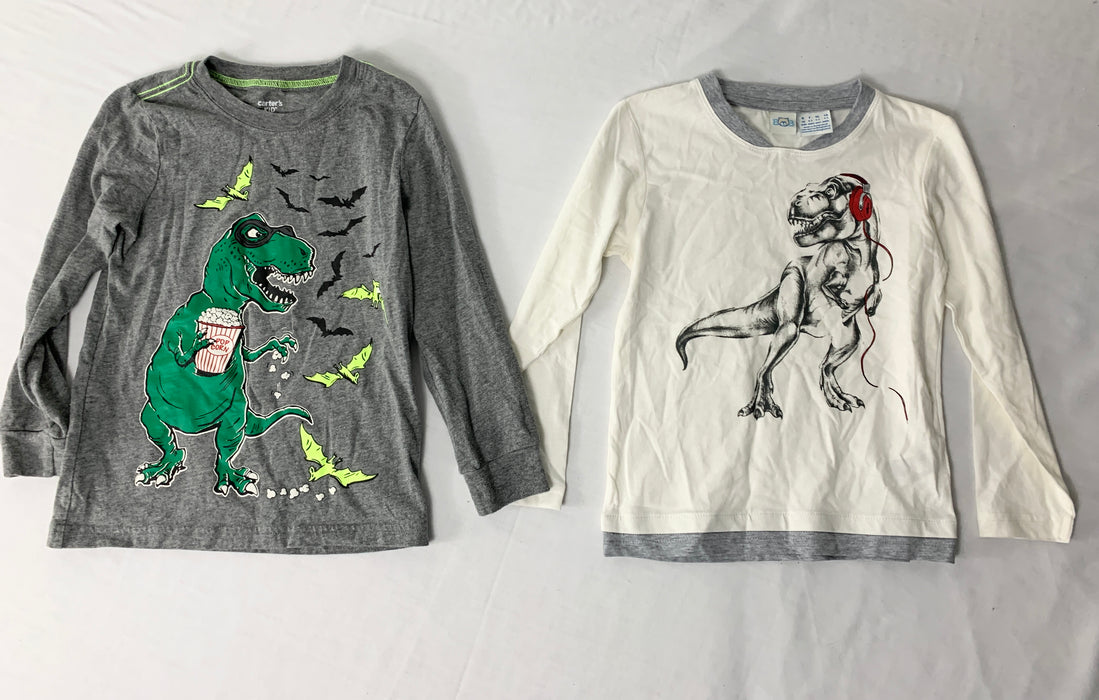 Bundle Boys Dinosaur Shirts Size 5T