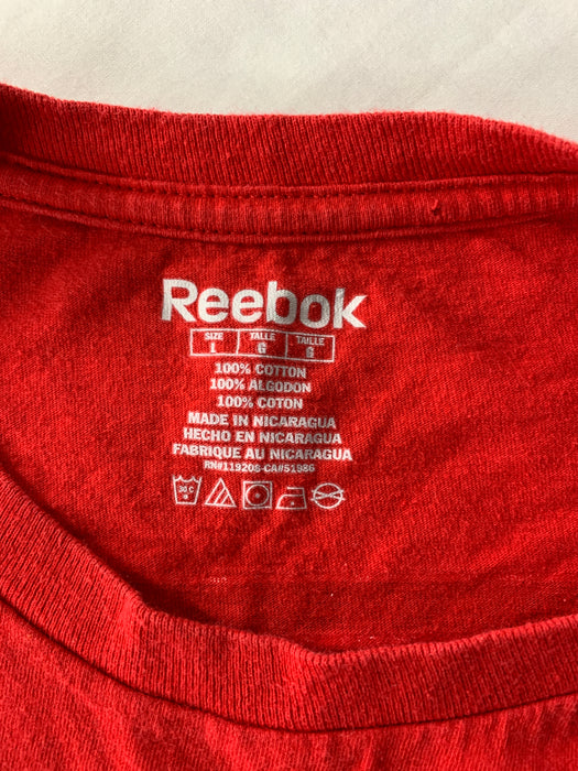 Reebok Mens Blackhawks 2015 Stanley Cup Shirt Size Large