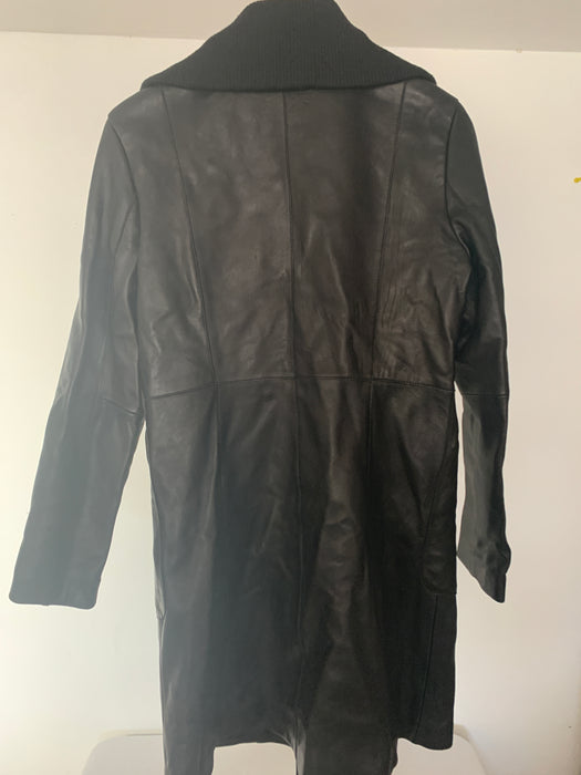 Jones New York Leather Jacket Size Medium