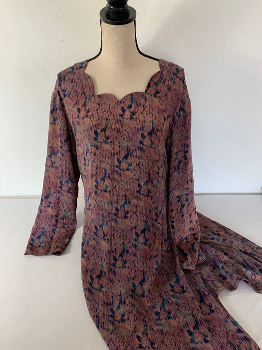 Silky Dress Size Medium/Large