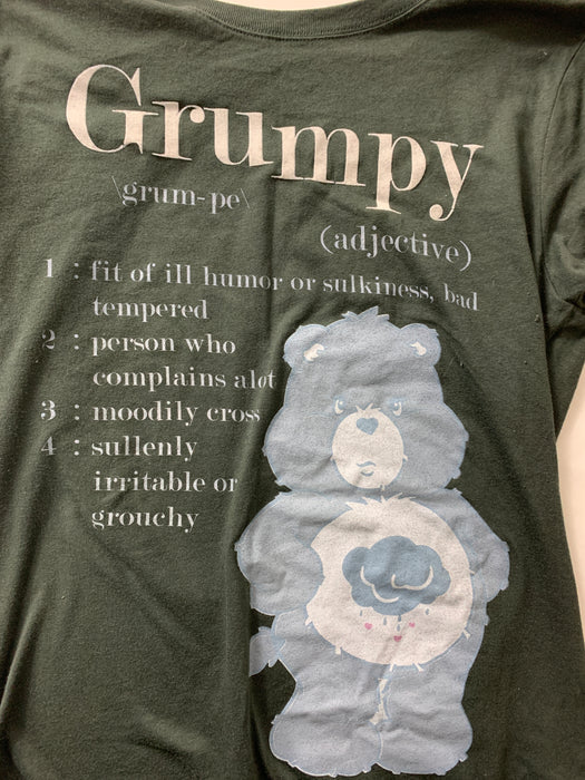 Care Bears Grumpy Womans Shirt Size Large