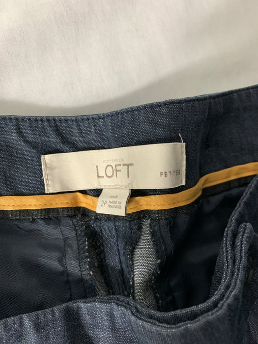 Loft Capri Pants Size 2P