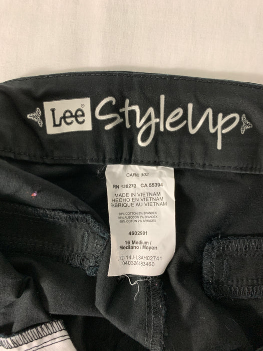 Lee Style Up Capri Pants Size 16 Medium