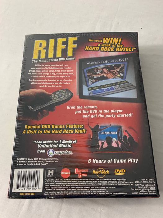 New Riff Music Trivia DVD Game