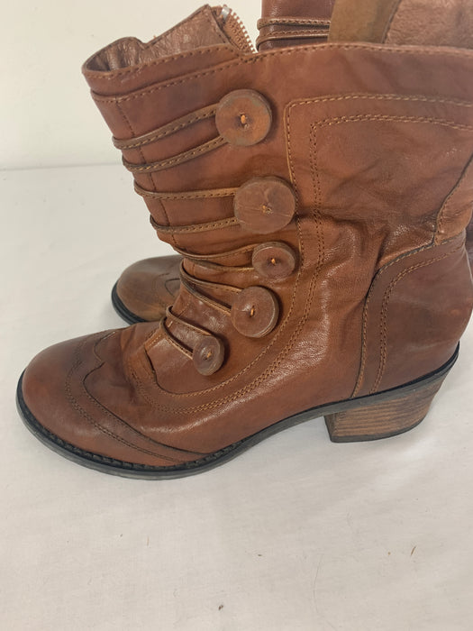 Leather Like Boots Size 7.5
