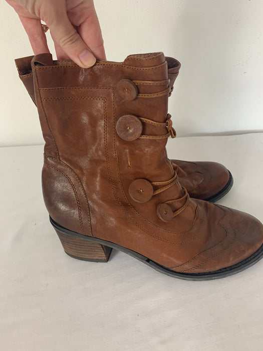 Leather Like Boots Size 7.5