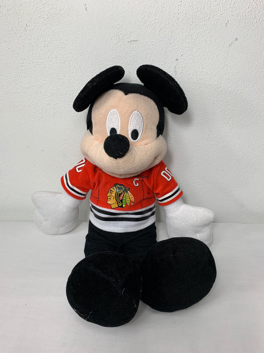 Blackhawks Mickey Mouse Plush