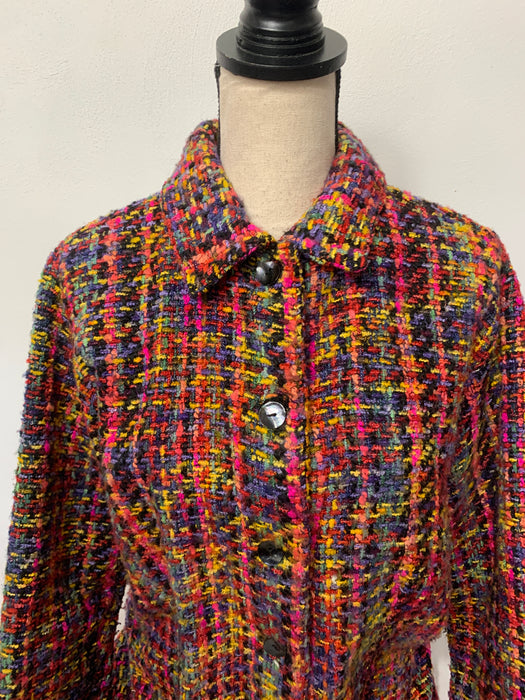 Chico's Rainbow Sweater Vest Size 2 (XS)