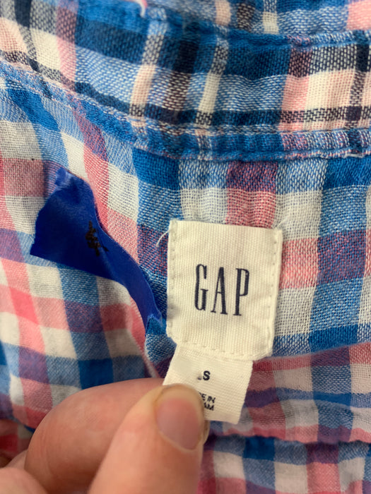 Gap Soft Plaid Shirt Size Small