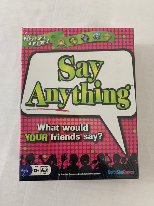 Say Anything Card Game