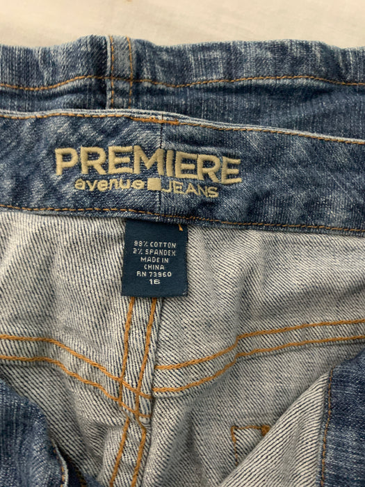 Premiere Avenue Jeans Skirt Size 16