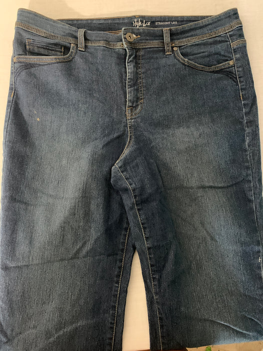 Style & Co Straight Leg Jeans Size 4