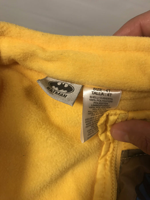 Batman Vest Size 4T