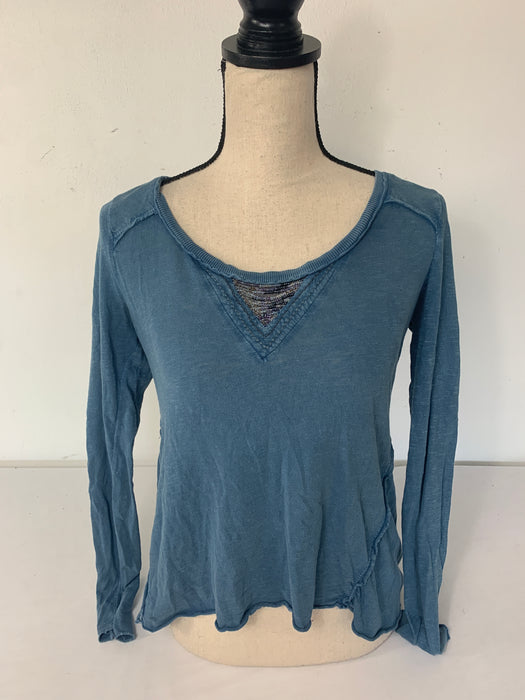 Free People Beaded Top Size Small