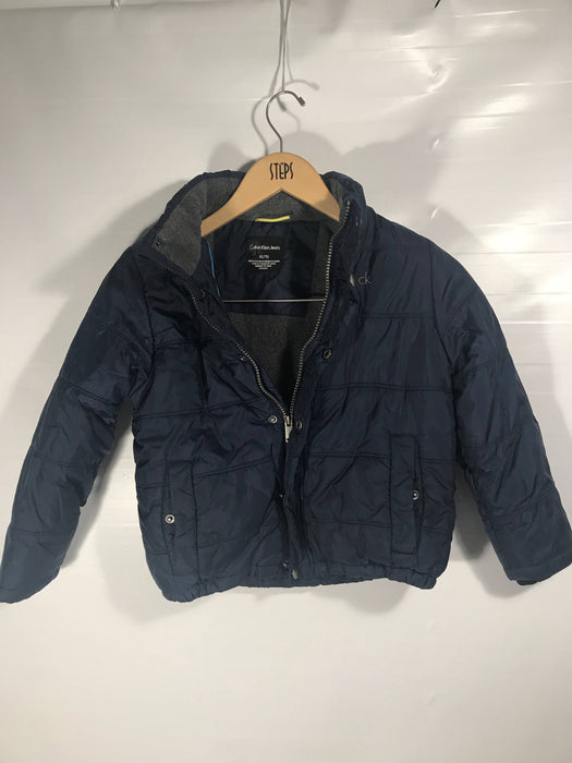 Calvin Klein Navy Blue Winter Coat Size 7X