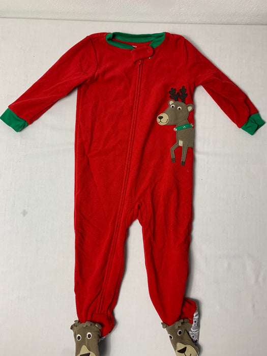 Carter's Reindeer Pajamas Size 24m