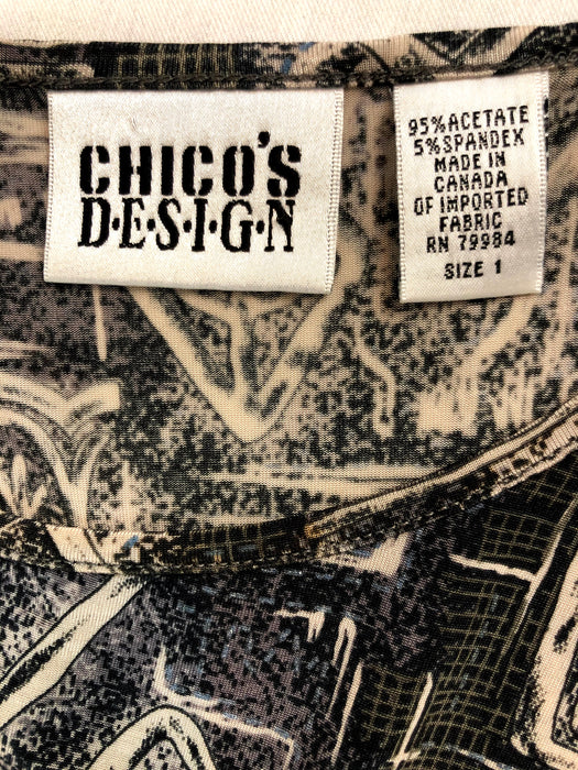 Chico's Design Shirt Size 1