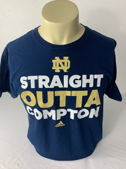 Adidas Notre Damn The Go-To Tee Size Large