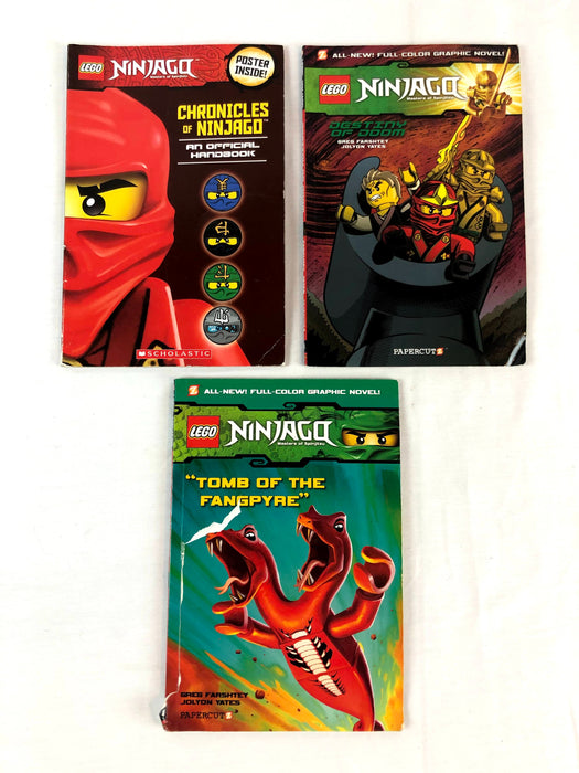 3 Piece Ninjago Book Bundle