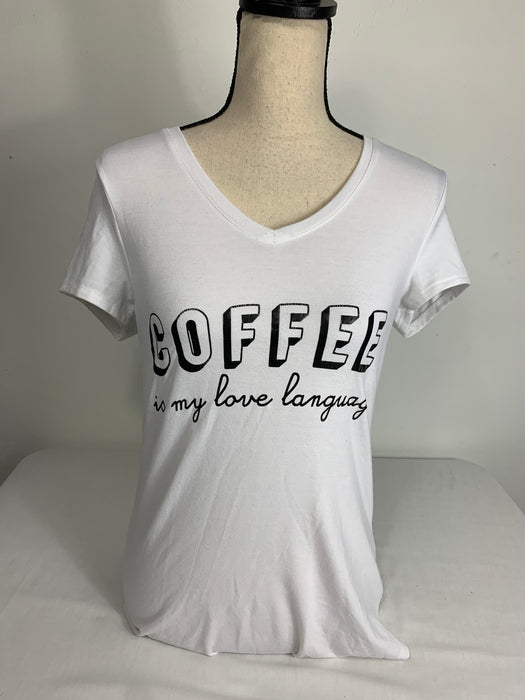 Apt. 9 Coffee Loving Shirt size XS