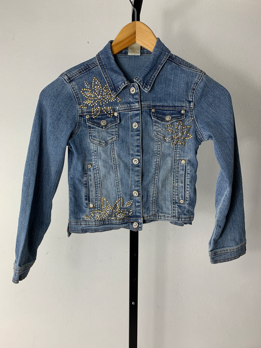 Limited Too Girls Jean Jacket Size 6-7