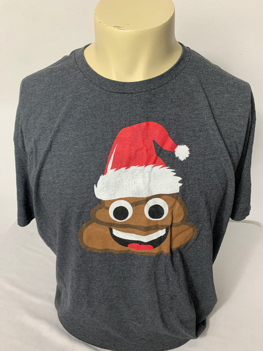 Anvil Santa Poop Shirt Size XL
