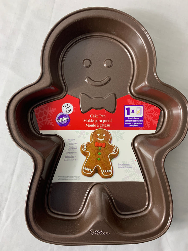Swiss Gingerbread Man King Copper Baking Mold Cake Pan Birth-Gramm