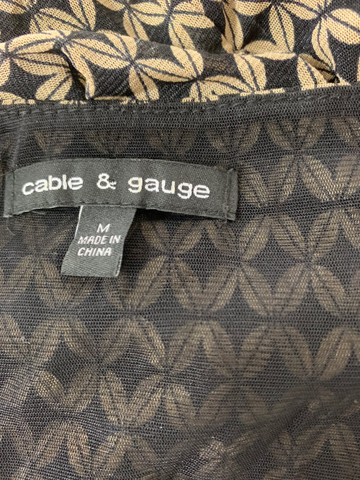 Cable & Gauge Shirt Size Medium
