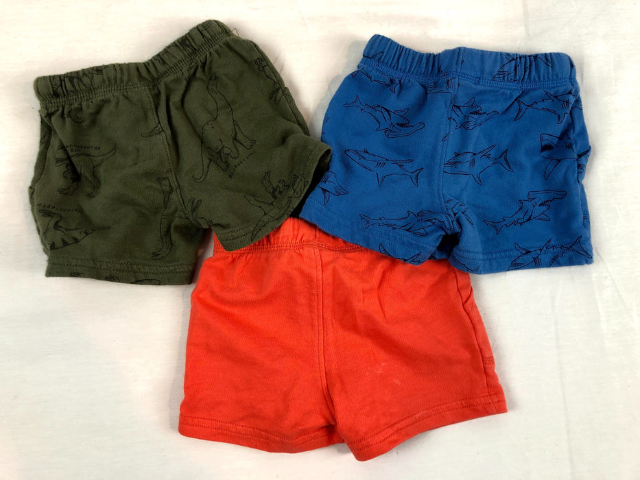 Carters 3 Piece Shorts Bundle Size 6m