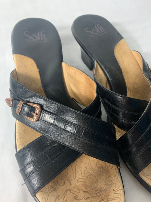 Sofft Leather Sandals Size 9