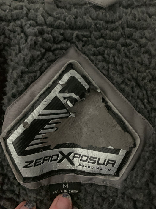 Zero Xposur Boarding Co Jacket Size Medium