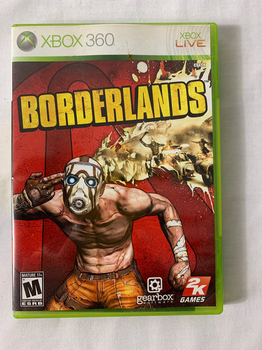XBOX 360 Borderlands Game