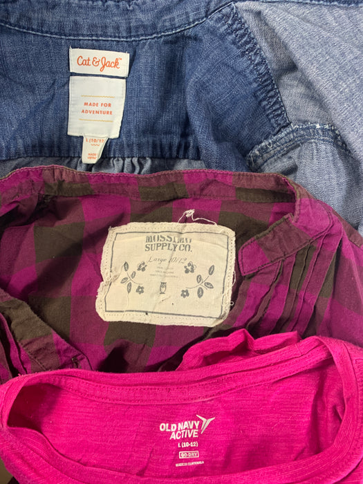 Bundle Girls Shirts Size 10/11 (Large)