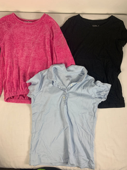 Bundle Girls Shirts Size Medium 7/8