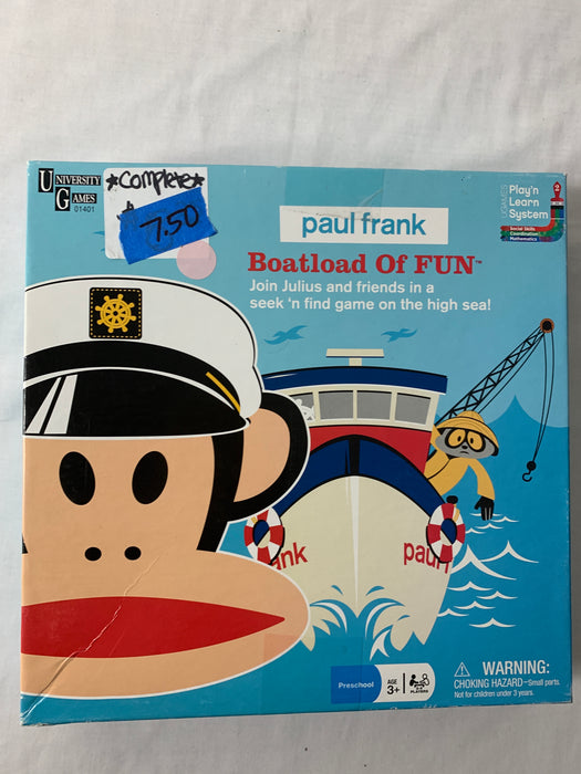 Paul Frank Boatland of Fun Board Game