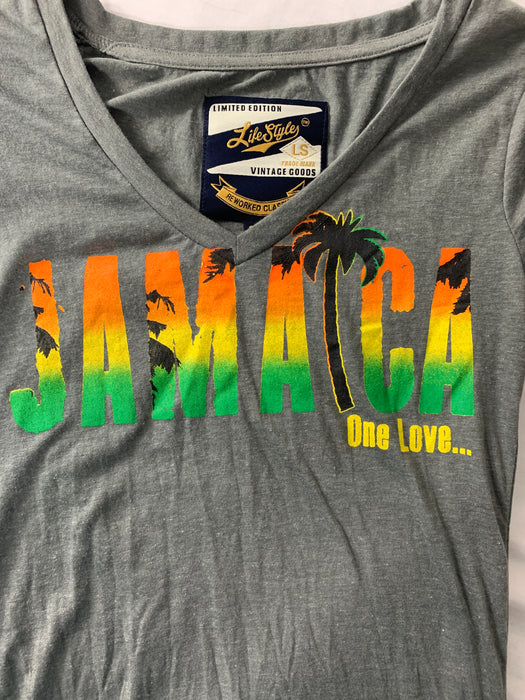 New With Tags Life Style Jamacia Womans Shirt Size Small