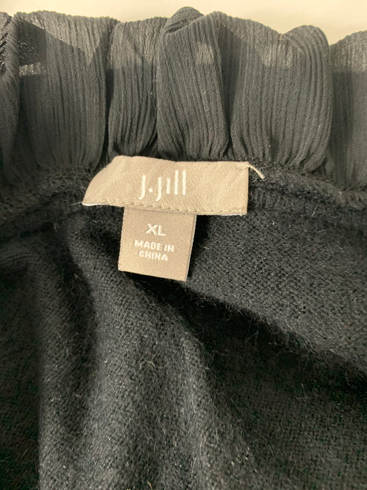 J. Jill Black Sweater Size XL