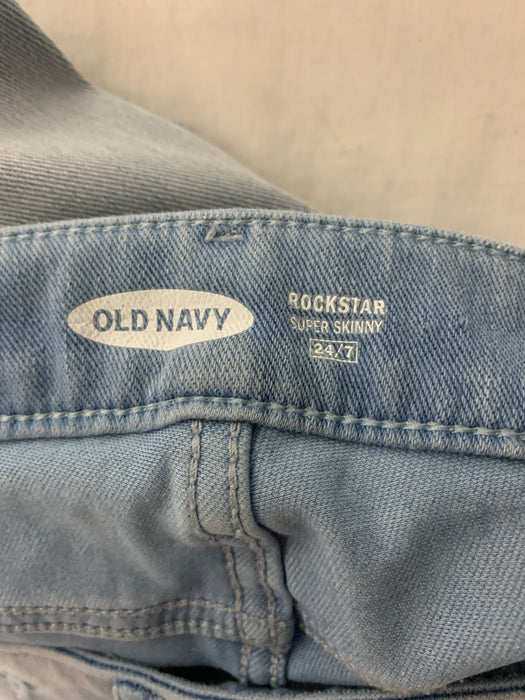 Old Navy Rockstar Super Skinny Jeans Size 0