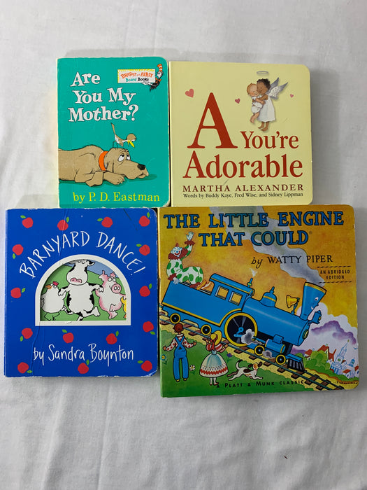 4 piece children book set