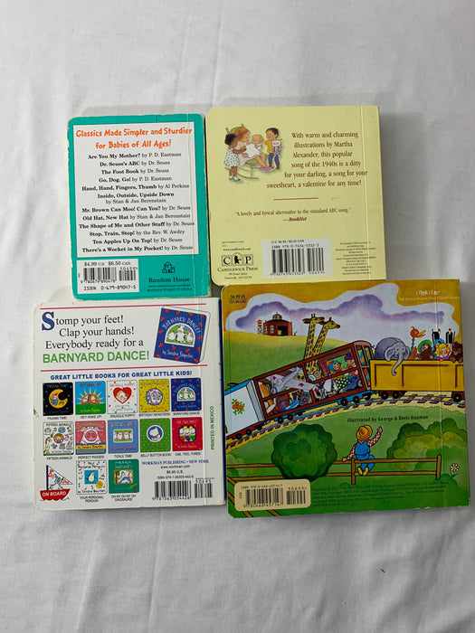 4 piece children book set