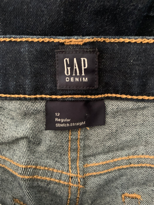 Gap teen straight jeans size 12