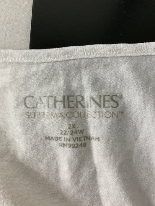 Catherines Womans Tank Top Shirt Size 2x