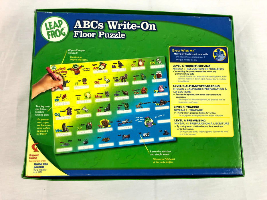 Leap Frog ABCs Write-On Floor Puzzle