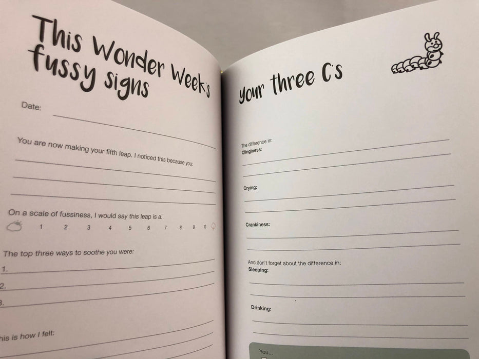 New - The Wonder Weeks Diary Baby Book
