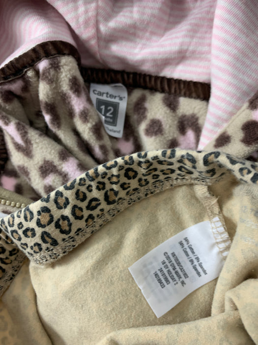 Bundle Girls Cheetah Print Clothes Size 12m