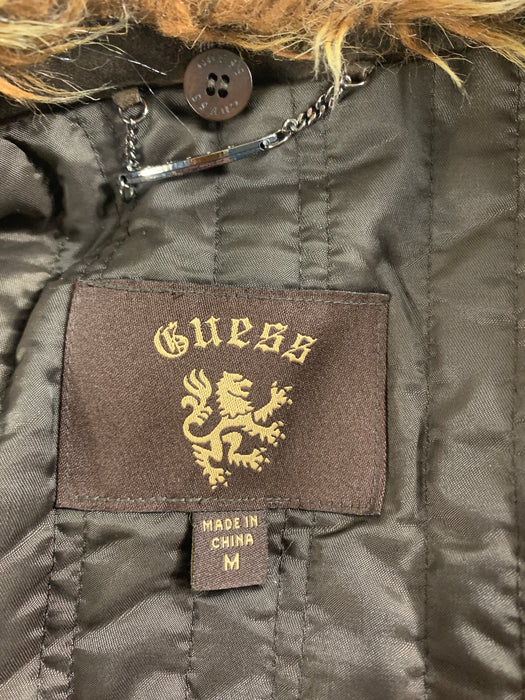 Guess Suede Jacket Size Medium