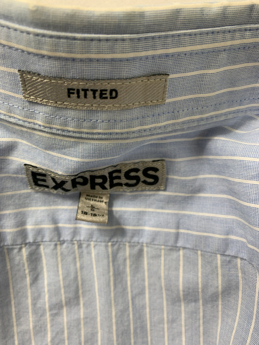 Express Fitted Mens Shirt Size Large