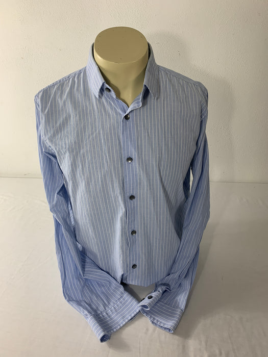 Express Fitted Mens Shirt Size Large